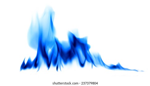 Blue Fire Light Smoke Abstract Background Stock Photo 237379804 ...