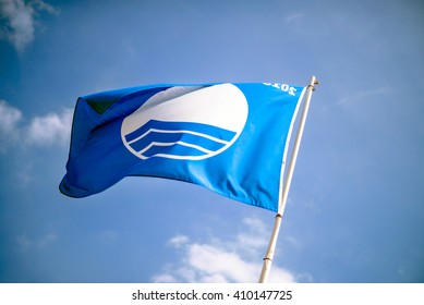 Blue Flag Beach Of Sa Caleta, Spain 