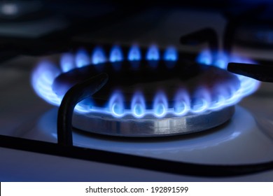 Blue Flame Burner Gas Stove Stock Photo 192891599 | Shutterstock