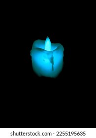 blue flame candle ,fire blue ,blue candle