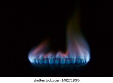 Blue Flame Black Background Images Stock Photos Vectors