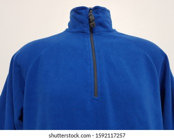 Blue Fleece Jacket On The Mannequin 