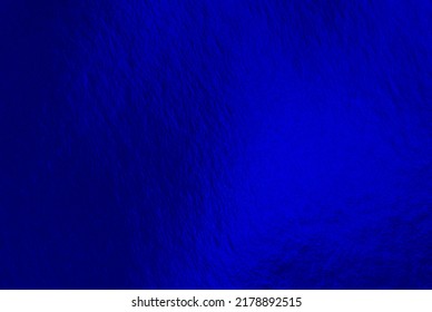 Blue Foil Background With Uneven Texture