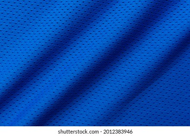 Blue Football, Basketball, Volleyball, Hockey, Rugby, Lacrosse And Handball Jersey Clothing Fabric Texture Sports Wear Background