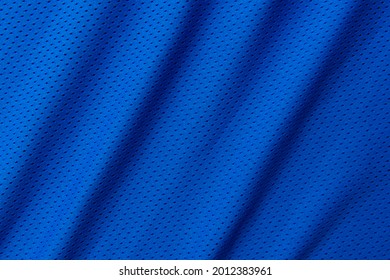 Blue Football, Basketball, Volleyball, Hockey, Rugby, Lacrosse And Handball Jersey Clothing Fabric Texture Sports Wear Background