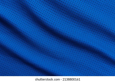 Blue Football, Basketball, Volleyball, Hockey, Rugby, Lacrosse And Handball Jersey Clothing Fabric Texture Sports Wear Background