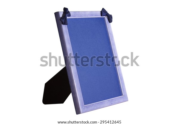 Blue Frame Decorate Bow Tie Miscellaneous Objects Stock Image