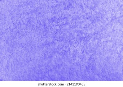 Blue Fur Texture In Color