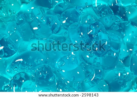 Blue Gel Macro