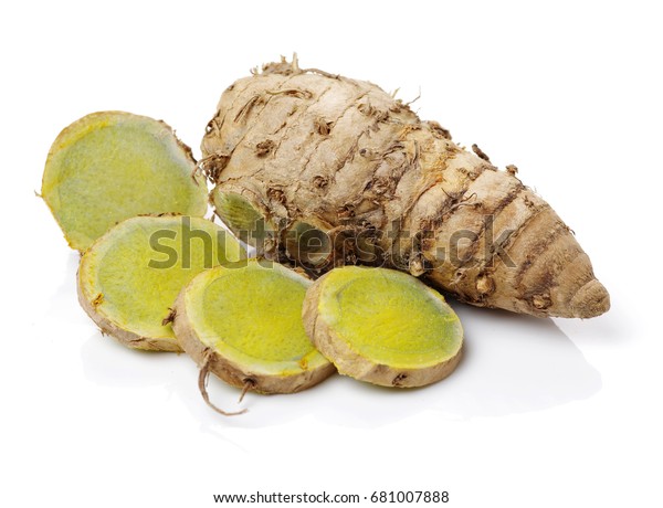 Blue Ginger Root On White Background Stock Photo Edit Now