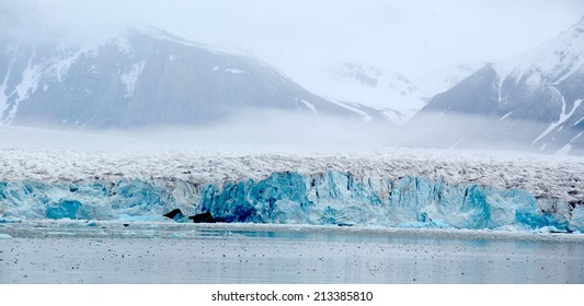 Blue glacier Ice