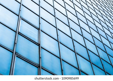 Blue Glass Facade Windows Skyscraper Seamless Stock Photo 1090985699 ...