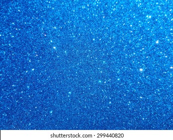 Blue Glitter Background