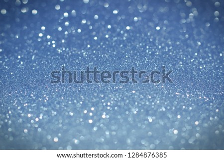 Blue glitter background