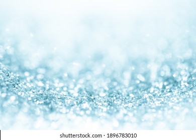 Blue Glitter Background Abstract Shiny Glitter Stock Photo (edit Now 