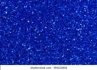 Blue Glitter Texture Abstract Background 