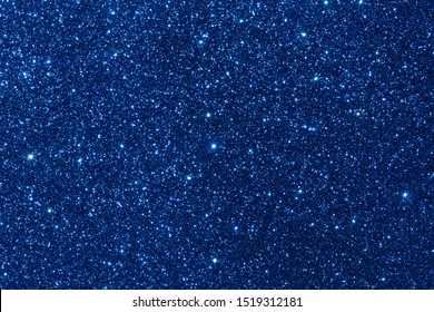 Blue Glitter Texture Holidays Background Macro Stock Photo 1519312181 ...