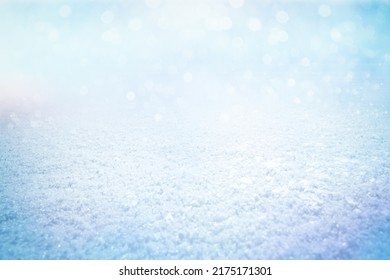 BLUE GLITTERING ICE AND BOKEH LIGHTS, CHRISTMAS HOLIDAY BACKGROUND, ICY AND SNOW DESIGN WITH BLANK SPACE FOR MONTAGE WINTER PRODUCTS OR CHRISTMAS PRESENTS - Shutterstock ID 2175171301