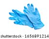 medical gloves isolated