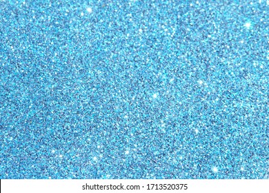 blue of golden glitter abstract background