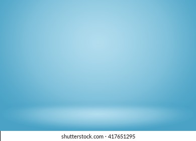 Blue Gradient Abstract Background Empty Room With Space For Your Text And Picture