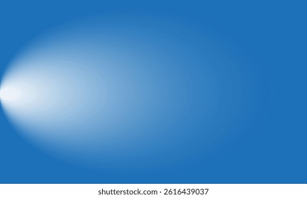 Blue Gradient  Blurred in Background