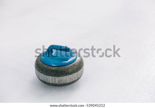 Blue
Granite stone for curling game. Sport
equipment
