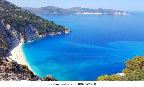 Blue Greek Sea Of Zakynthos Island