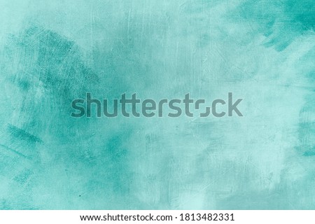 Blue green abstract background or texture 