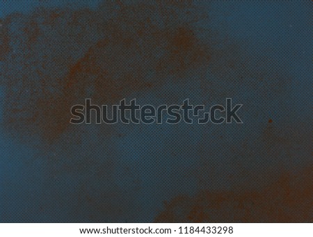 blue green abstract textured background texture to the point with bright spots of paint. Blank background design banner.