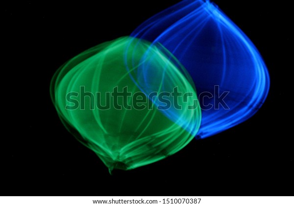 spinning glow sticks