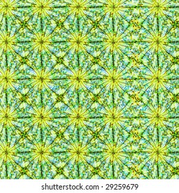 Blue Green Pattern