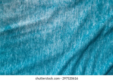 Blue Green Spandex Fabric Texture