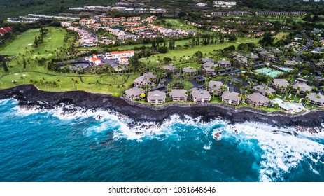 Blue Hawaii Kailua Kona Aerial View