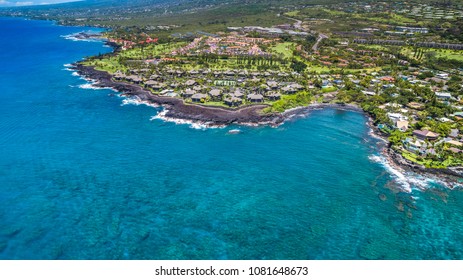 Blue Hawaii Kailua Kona Aerial View