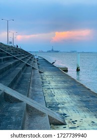 Blue Hour On Corpus Christi Bay