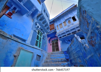 Blue Houses In Jodhpur.