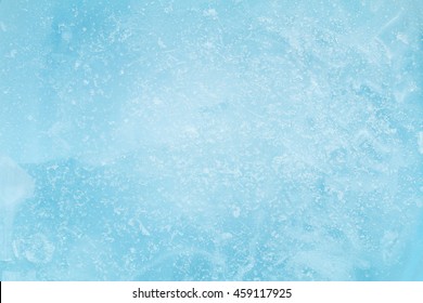 Blue Ice Texture Background