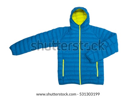 Blue jacket