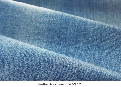 Blue Jeans Denim Fabric Material