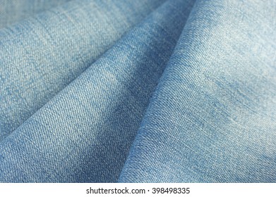 Blue Jeans Denim Fabric Material