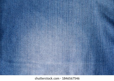 Blue Jeans Fabric Texture. Distressed Denim Background