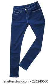 Navy Blue Jeans Color Images, Stock 
