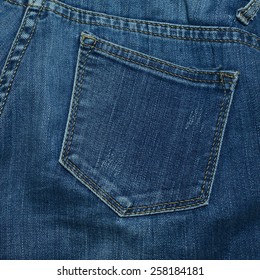 Blue Jeans Pocket