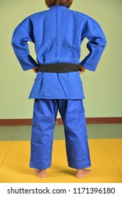 Blue judo gi