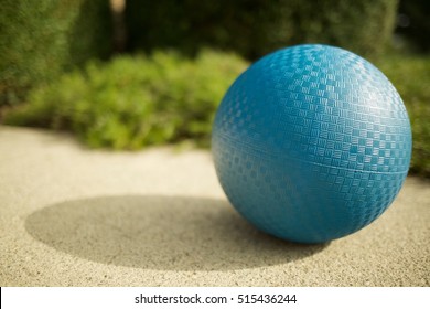 Blue Kickball Outdoors