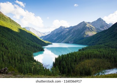 The Blue Kucherla Lake, Altai Mountains