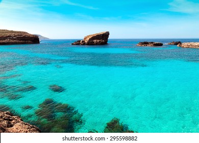 The Blue Lagoon Comino Island  Malta 