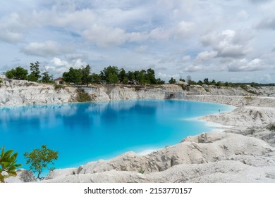 Kaolin’s Blue Lake In Bangka Island