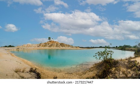 Blue Lake at Bintan Island